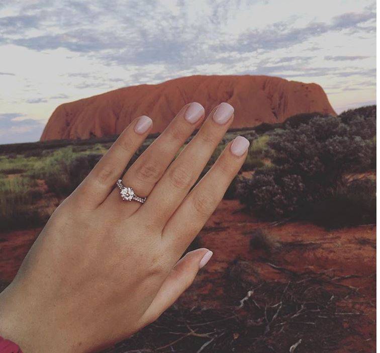 Ashleigh's engagement ring