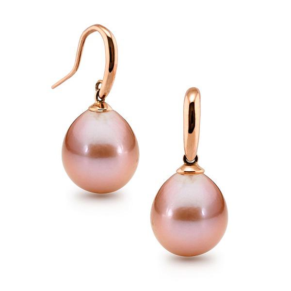 9ct Yellow Gold Faye Edison Pearl Earrings
