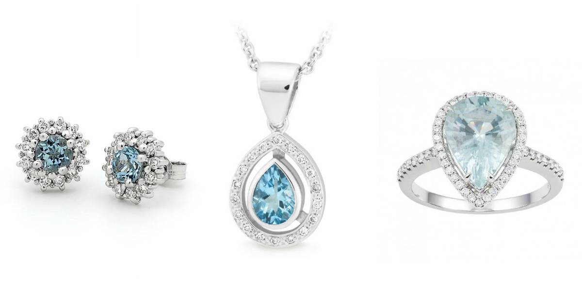 The romantic aquamarine - March birthstone