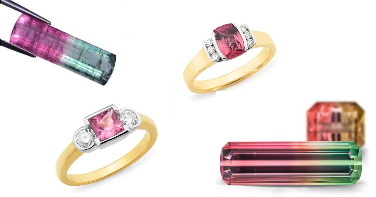Tourmaline stones