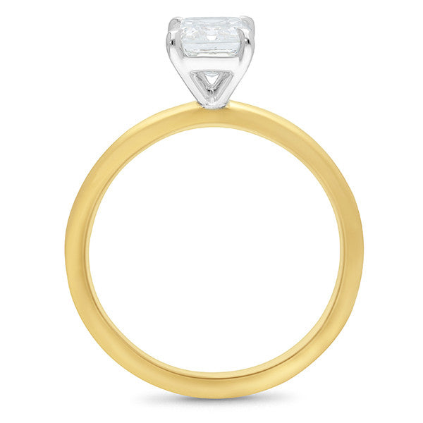 1.50ct Emerald Cut Lab-Grown Diamond Engagement Ring