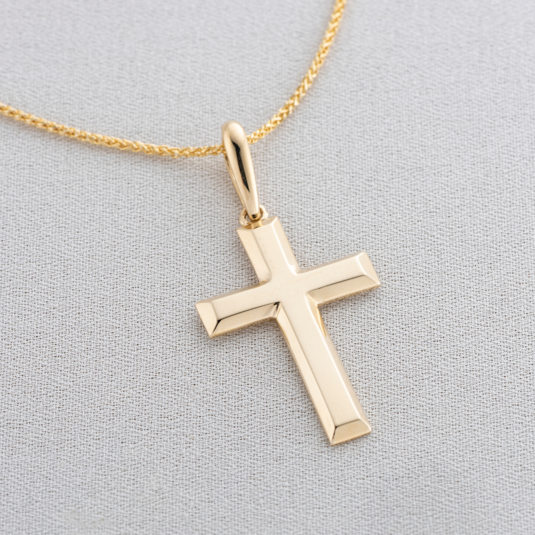 9ct Yellow Gold Cross