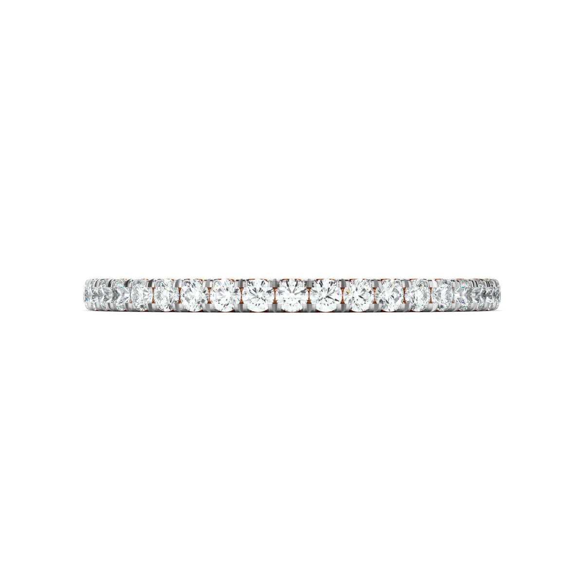 Diamond Claw Set Eternity Wedding Ring