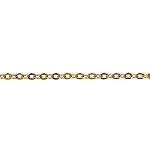 Hammered trace chain