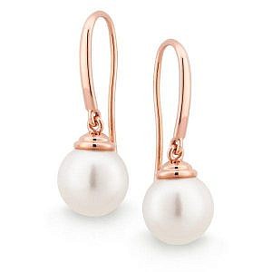 South sea pearl hook earrings