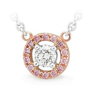 Pink diamond collection pendant