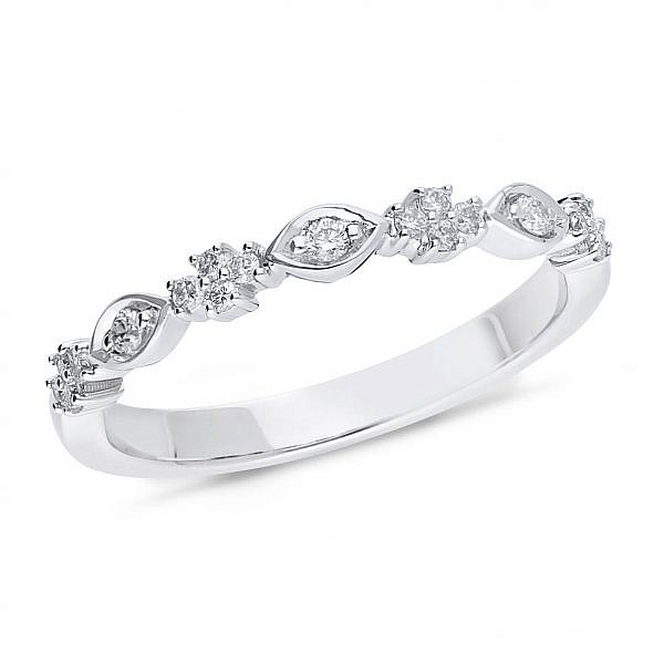 Andrew Mazzone fancy diamond wedding ring